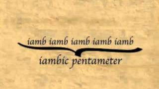 How to Write a Poem in Iambic Pentameter [upl. by Nagey]