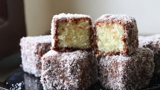 lamington cake recipe  Australian lamingtons recipe [upl. by Wickman]