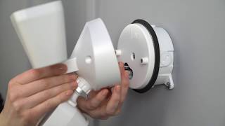 How to Install Ring Floodlight Wired  A Smart Outdoor Light that Monitors for Motion [upl. by Sair]