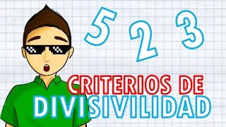 CRITERIOS DE DIVISIBILIDAD Super facil [upl. by Cummins]