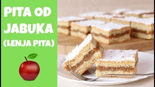 Pita od jabuka  Lenja pita  najbolji recept [upl. by Bronwen760]