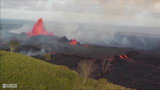 Kīlauea Volcano — Overflight Video Compilation [upl. by Adiraf840]