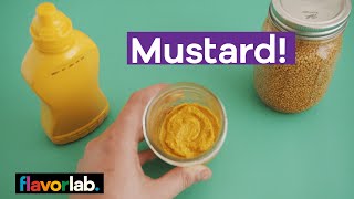 How to make mustard  from mustard seed to condiment [upl. by Esirahc921]