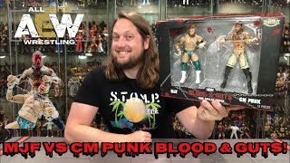 MJF vs CM Punk AEW Blood amp Guts Unboxing amp Review [upl. by Belamy]