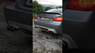 Straight Pipe BMW E60 520i Exhaust Sound [upl. by Pirbhai]