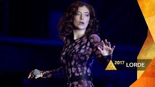 Lorde  Tennis Court Glastonbury 2017 [upl. by Jorin]