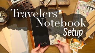 Travelers Notebook Setup [upl. by Duck895]