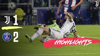 Juventus vs PSG  UCL Highlights [upl. by Ymia]