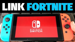 How to Link Fortnite Account to Nintendo Switch [upl. by Bernadine]