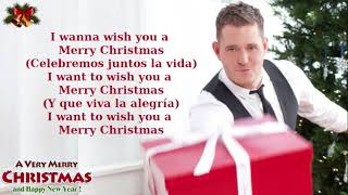 Michael Bublé  Thalia  Mis Deseos  Feliz Navidad  Lyrics Meaning [upl. by Restivo920]