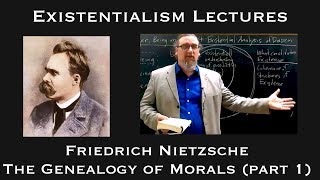 Friedrich Nietzsche  Genealogy of Morals part 1  Existentialist Philosophy amp Literature [upl. by Shari506]