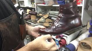 Allen Edmonds Dalton Detail Restoration Part 1 89 [upl. by Knute]