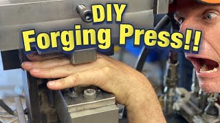 How To Make An Awesome Forging Press [upl. by Rma]