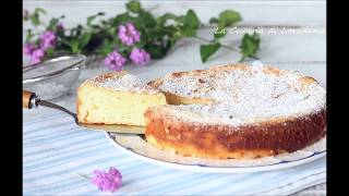 Torta di ricotta  Un dolce delicato e delizioso  Ricotta cake [upl. by Aititel]