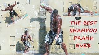 🤣🤣quotTHE MONSTERquot😂 THE BEST SHAMPOO PRANK EVER 2021 [upl. by Airbmat]