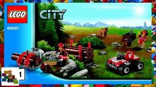 LEGO instructions  City  60021  Cargo Heliplane Book 1 [upl. by Noryv]