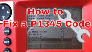 How to Fix P1345 code Chevy 57 Vortec Engine [upl. by Zola]