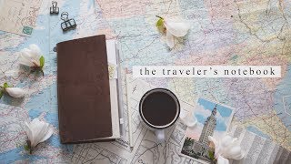 How To Set Up Your Travelers Notebook  Beginners Guide [upl. by Eirolam]