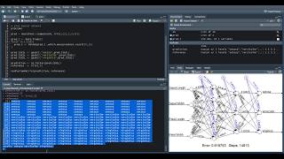 Neural Network Code in R Machine learning Introduction [upl. by Trant]