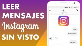 Cómo LEER los mensajes de INSTAGRAM SIN DEJAR EN VISTO [upl. by Ahsinaw787]