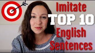 How to Pronounce TOP 10 English Sentences [upl. by Bowe]