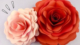 DIY FLOR DE PAPEL GIGANTE  DECORE SUA FESTA COM FLORES GIGANTES  IDER ALVES [upl. by Neram584]