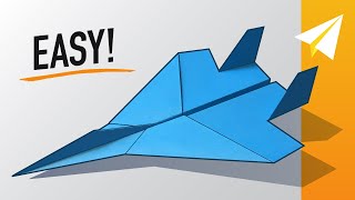 EASY F15 Paper Airplane How to make an Amazing Paper Jet Designed by Project Paper [upl. by Stich73]