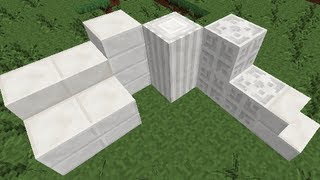 How to Make Quartz Blocks in MineCraft 15 [upl. by Ssidnak377]