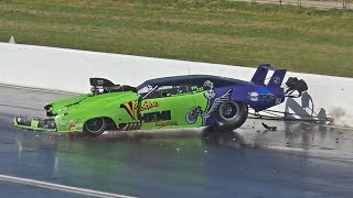 Drag Racing Wrecks Wheelies amp Close Calls Compilation [upl. by Ragland]