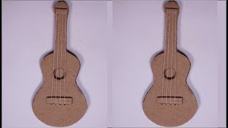 Como Hacer Una Guitarra Con Material Reciclado [upl. by Cleodal370]