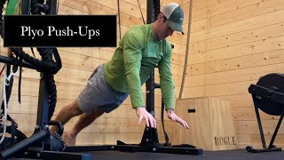 Push Up Power Training Band Assisted Plyo Push Ups [upl. by Onder720]