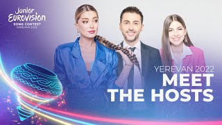 Junior Eurovision  Yerevan 2022 Meet The Hosts [upl. by Manoop]