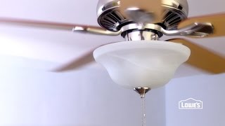 How to Replace a Ceiling Fan [upl. by Beckerman345]