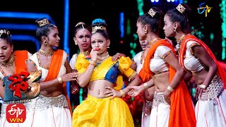 Kavya Performance  Dhee 13  Kings vs Queens  22nd September 2021  ETV Telugu [upl. by Phyllys777]