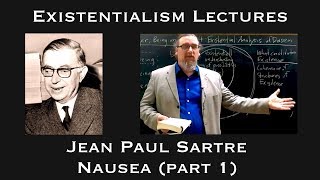 JeanPaul Sartre  Nausea part 1  Existentialist Philosophy amp Literature [upl. by Enelrihs246]