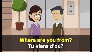 apprendre langlais conversation  leçon 1 [upl. by Astra]