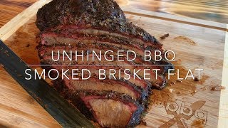 Smoked Brisket Flat Recipe on the Traeger  ubbq [upl. by Ybur]