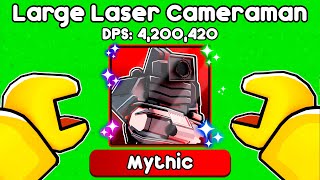 How To UNLOCK Mythic Laser Cameraman In TOILET TOWER DEFENSE [upl. by Eissej]