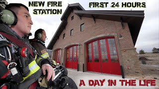 First 24 Hours in a New Fire Station  A Day in the Life [upl. by Llyrpa]