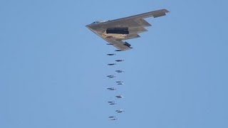 B2 Stealth Bomber Carpet Bombing [upl. by Ezzo]