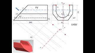 Auxiliary View Tutorial No 2 [upl. by Farrica]