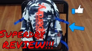 Superdry backpack review [upl. by Sachiko]