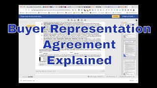 Buyer Representation Agreement Explained [upl. by West]