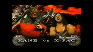 KANE VS XPac 🔥steel cage🔥 FULL MATCH Armageddon 1999 [upl. by Akemed]