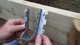 How I Install Joist Hangers [upl. by Samohtnhoj]