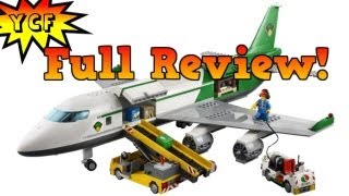 LEGO CITY Cargo Terminal Review  LEGO 60022 Airplane [upl. by Selrahc]