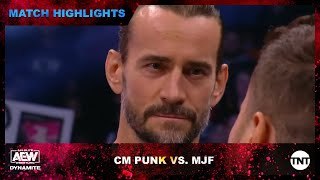 CM Punk and MJF Finally Come Face To Face [upl. by Sixla]