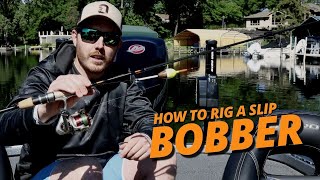 How to Rig a Slip Bobber [upl. by Yenffit286]