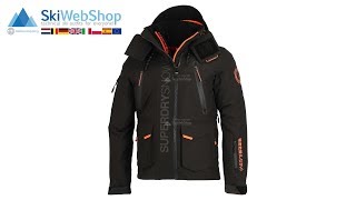 Superdry Ultimate Snow Rescue black  Ski jacket men  SkiWebShop [upl. by Sternlight322]