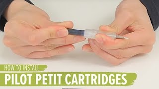 Installing Pilot Petit Cartridges [upl. by Ariam]